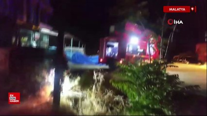 Malatya'da tekstil fabrikasında yangın çıktı