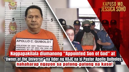 Pastor Apolo Quiboloy, haharap ngayon sa patong-patong na kaso! | Kapuso Mo, Jessica Soho