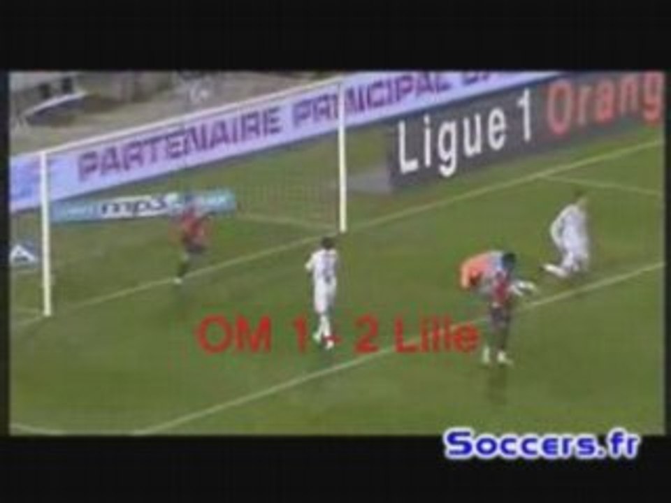 marseille 1 - 3 lille - 34ème journée ligue 1 2007/2008