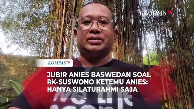 Jubir Anies Baswedan Soal Rk-Suswono Ingin Bertemu: Hanya Silaturhami Saja