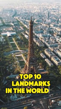 Top 10 Most Famous Landmarks of 2024 | Iconic Sites Around the World