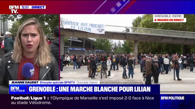 La marche blanche va s'élancer dans les rues de Grenoble en hommage à Lilian Dejean