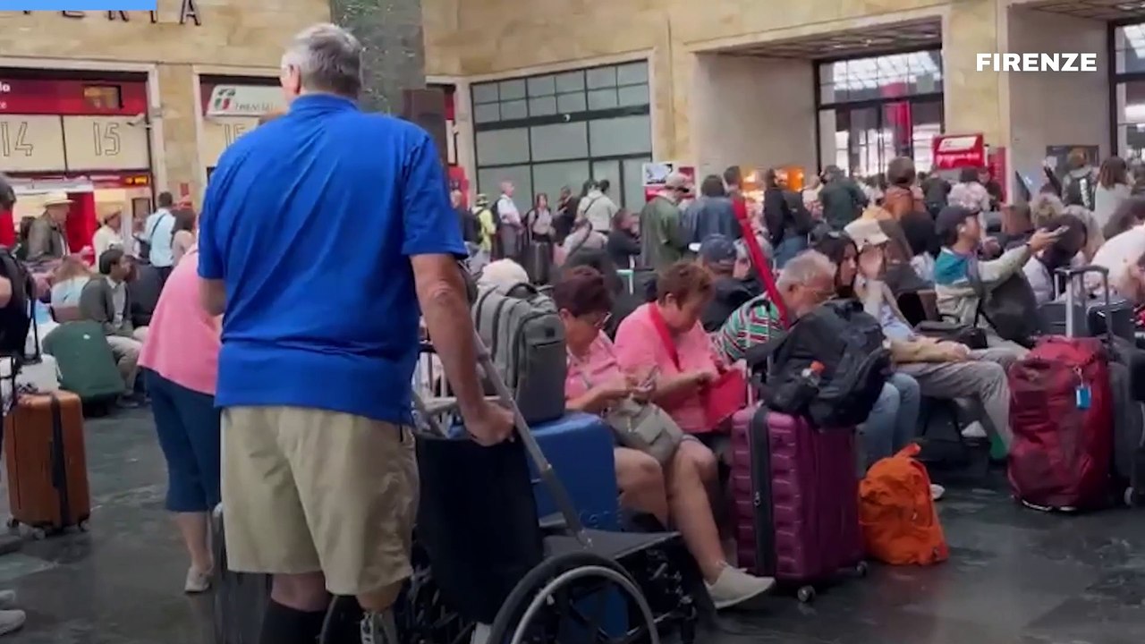 Treni, guasto sull'Alta Velocit?. Caos alla stazione Santa Maria Novella