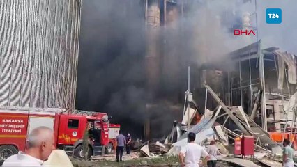 Sakarya'da bir fabrikada patlama!