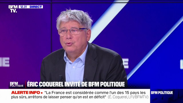 Pour Éric Coquerel (LFI), Il y a quand même une majorité de députés qui trouve que trop c'est trop à l'Assemblée nationale