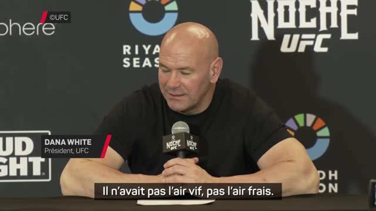 UFC 306 - White : "O'Malley n'avait pas l'air frais"