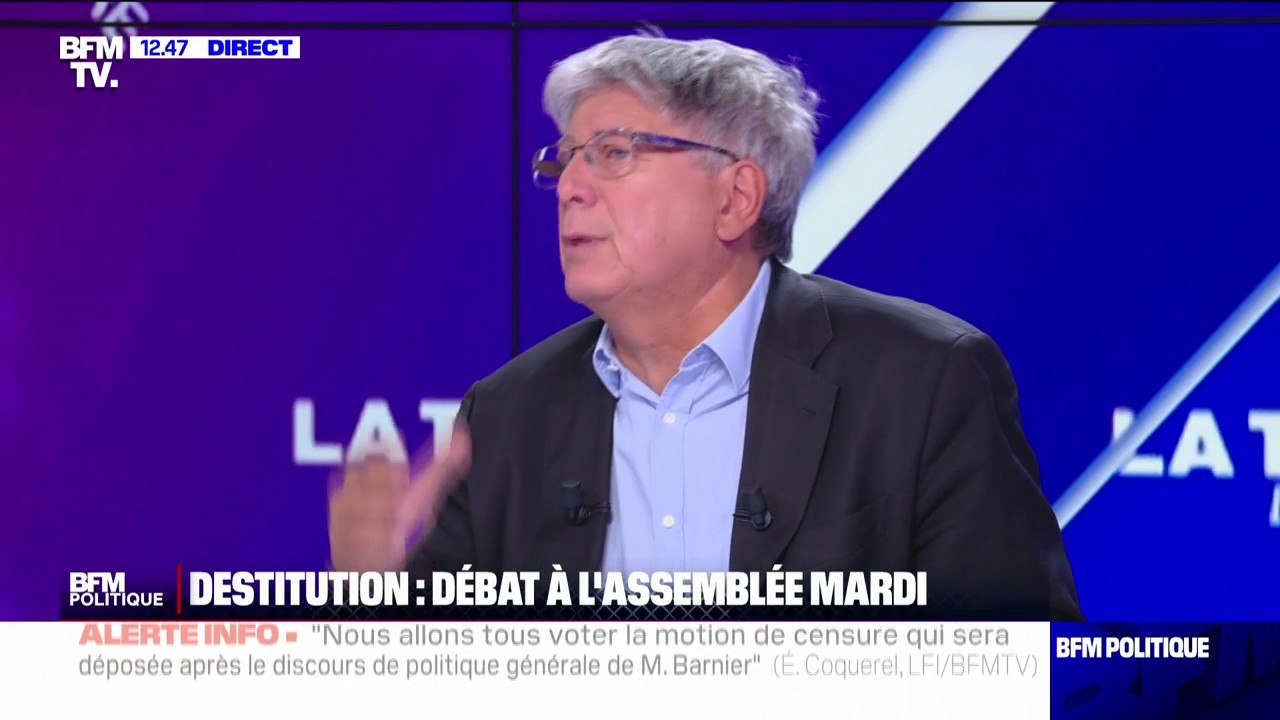 Présidentielles 2027: "Je souhaiterais qu'on ait un candidat unique du NFP", déclare Éric Coquerel (LFI) qui aimerait y voir Jean-Luc Mélenchon