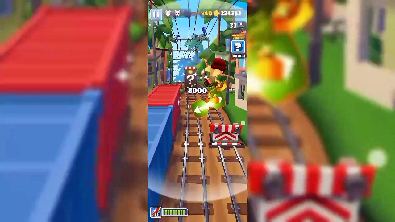 Subway hurdles challenge