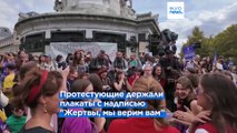 Я/Мы – Жизель Пелико. Акции в поддержку женщины, которую годами насиловали муж и десятки незнакомцев