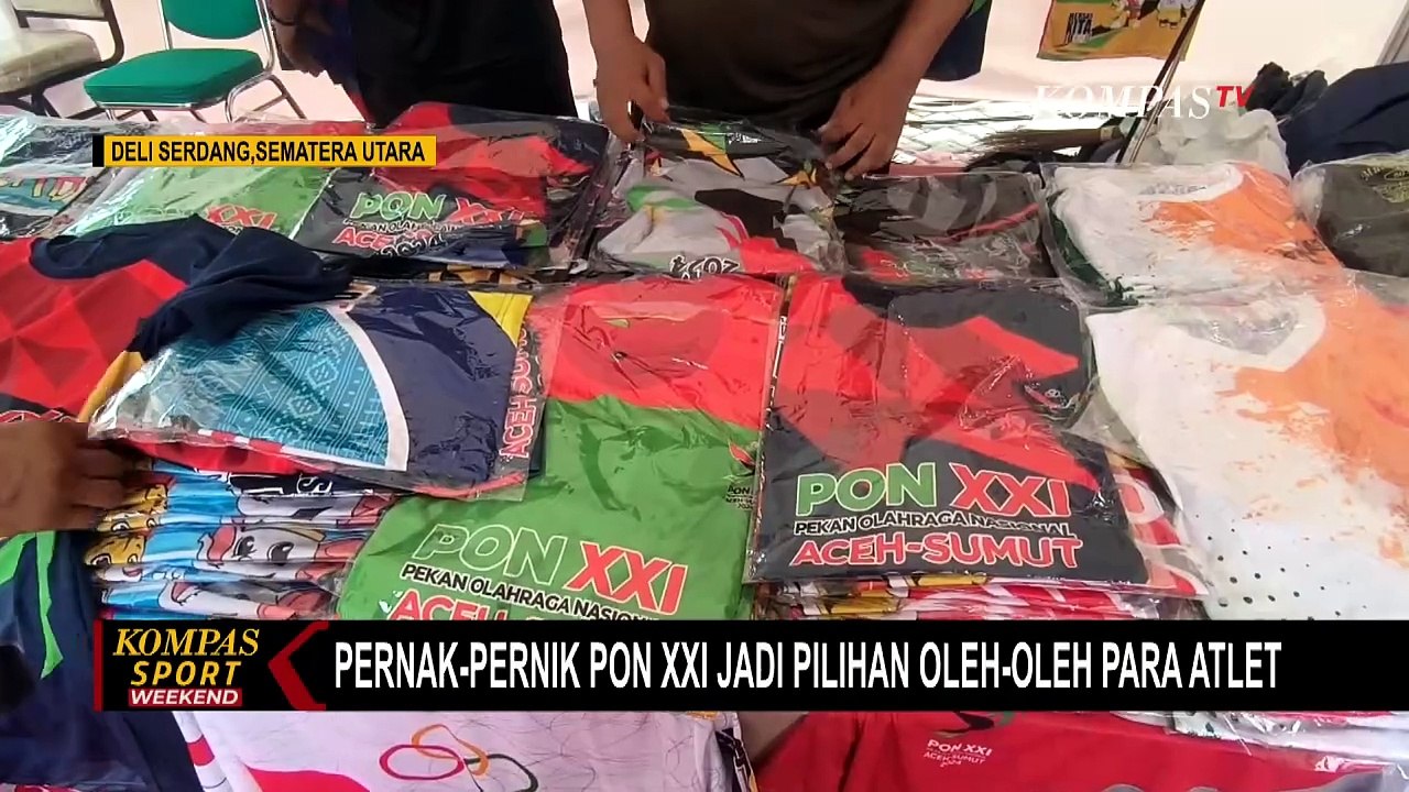 UMKM Meriahkan Gelaran PON XXI Aceh-Sumut, Pernak-pernik Jadi Pilihan Oleh-Oleh Para Atlet