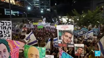 Israelis take to streets to call for Gaza hostage deal