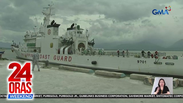 BRP Teresa Magbanua, umalis sa Escoda Shoal matapos magbantay roon nang 5 buwan; giit ng PCG, nag-reposition ang barko at hindi umatras | 24 Oras Weekend