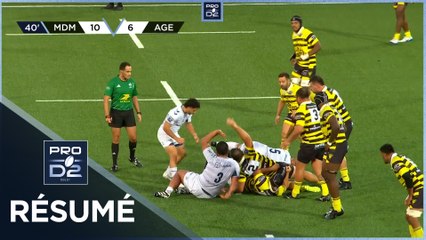 PRO D2 Saison 2024-2025 J03 - Résumé Stade Montois Rugby - SU Agen