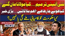 Constitutional Amendment - Will Fazlur Rehman support government?