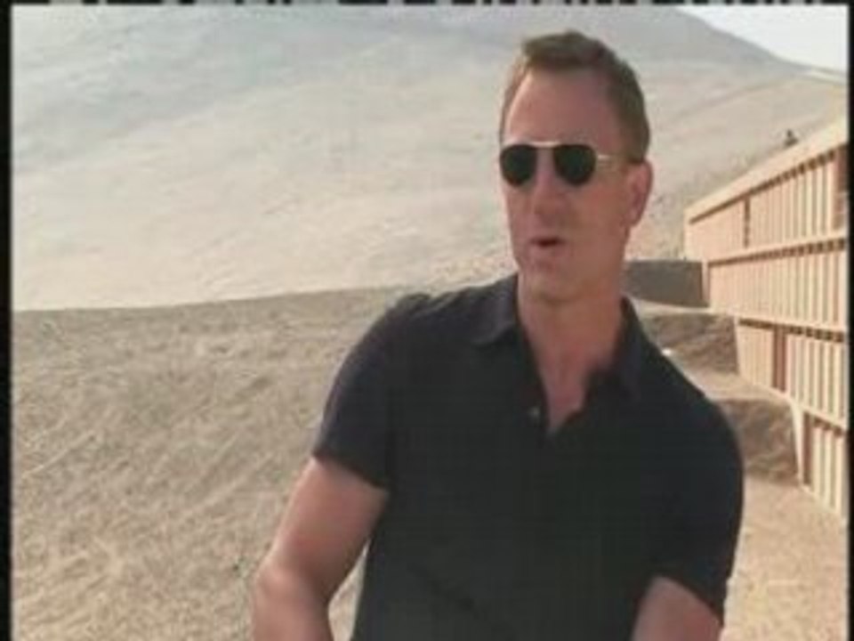 Quantum of Solace - Video Diary part 1