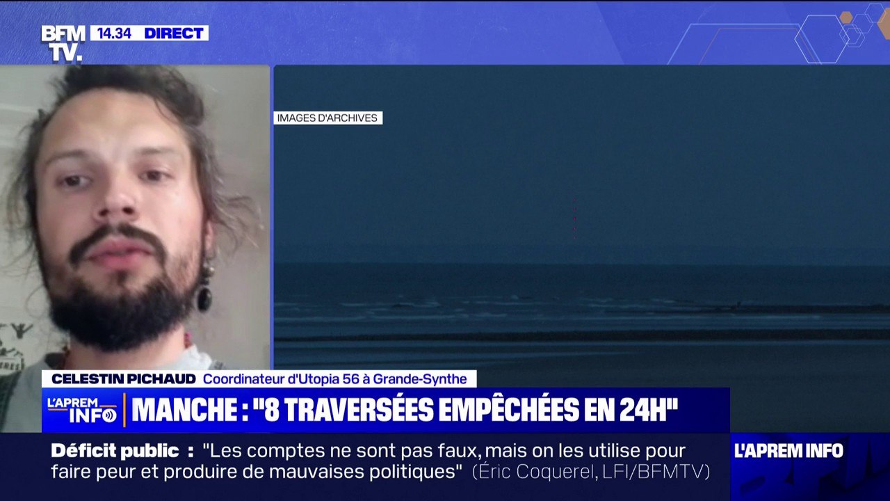 8 migrants tués lors d'un naufrage: Il faut "organiser des voies de passages sûres  et légales" selon l'ONG Utopia 56