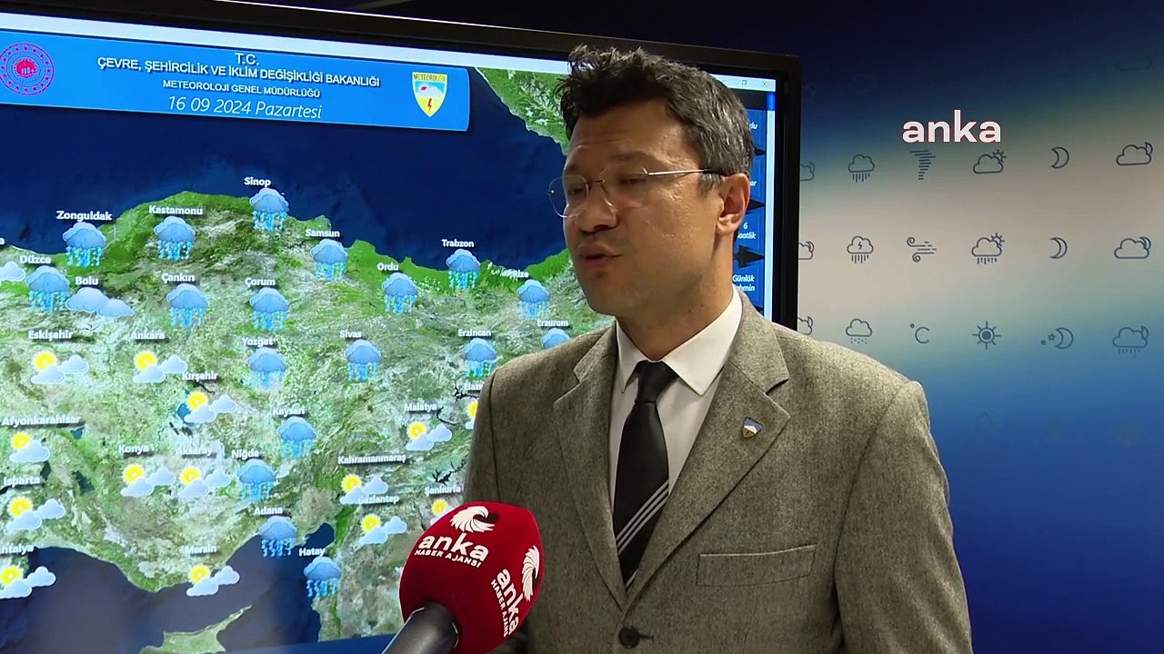 MGM Hava Tahmin Uzmanı Tekin: "Yeni haftada ülkemiz yağışlı sistemin etkisi altına giriyor"