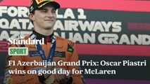 F1 Azerbaijan Grand Prix: Oscar Piastri wins on good day for McLaren