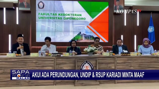 Akui Ada Perundungan, Undip & RSUP Kariadi Akhirnya Minta Maaf, Janji Benahi Sistem Pendidikan