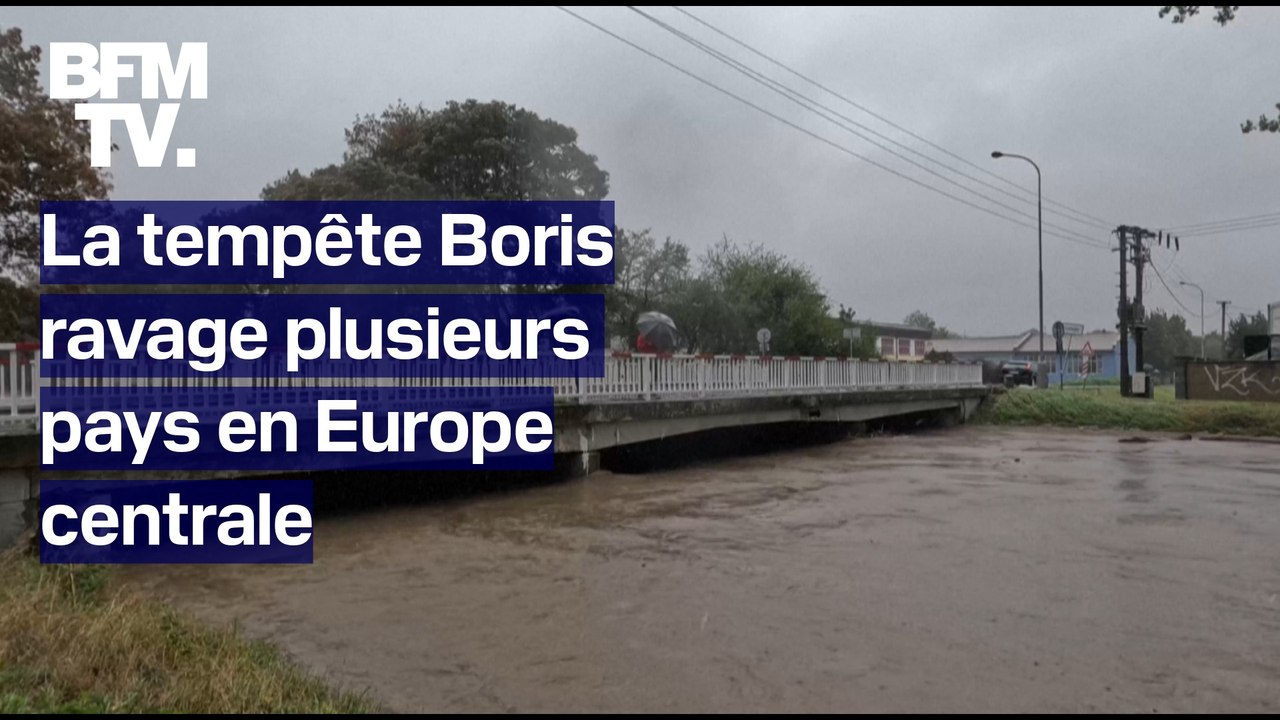 Roumanie, République Tchèque, Slovaquie, Pologne, Autriche..  La tempête Boris ravage plusieurs pays d'Europe centrale et provoque des dégâts considérables