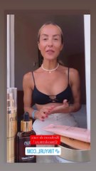 Flavia Mihasan - 20.08.2024 \ Bali, Creta. Machiaj, cosmetice-cadou, reclamă Nuoderm. Țâțișoare cu silicoane, defazate, mulse, stoarse și lăsate.