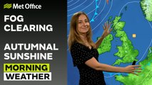 Met Office Morning weather forecast 16/09/24 - Foggy in parts