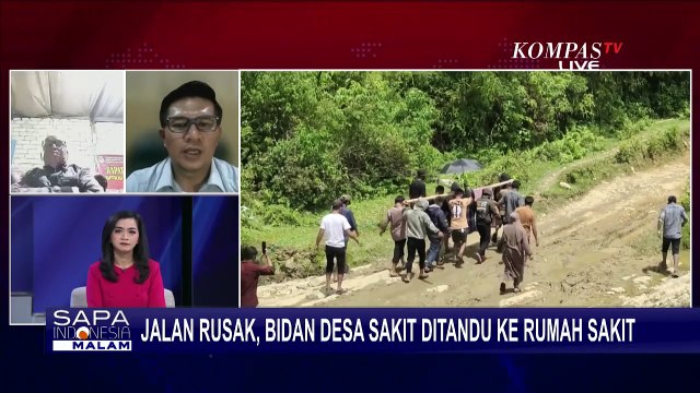 [FULL] Bidan Sakit Ditandu ke RS Akibat Jalan Rusak, Ini Kata Kepala Desa & PJ Sekretaris Daerah