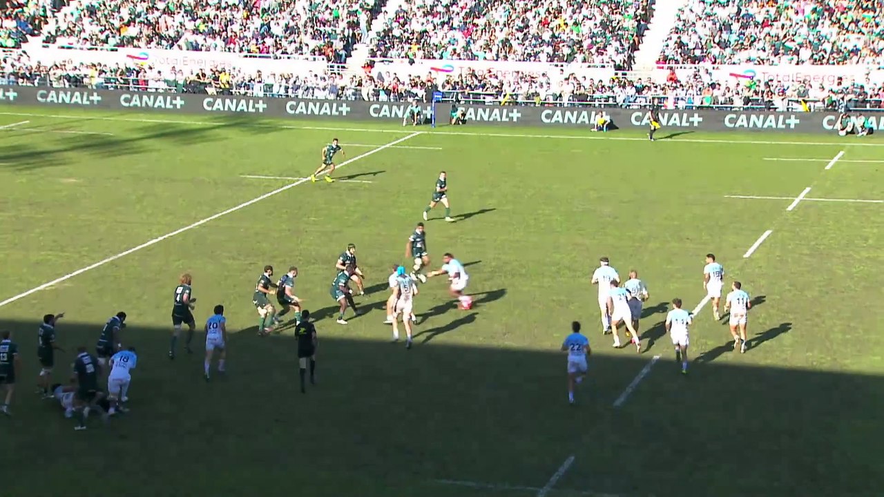 TOP 14 - Essai de Sireli MAQALA (AB) - Section Paloise - Aviron Bayonnais