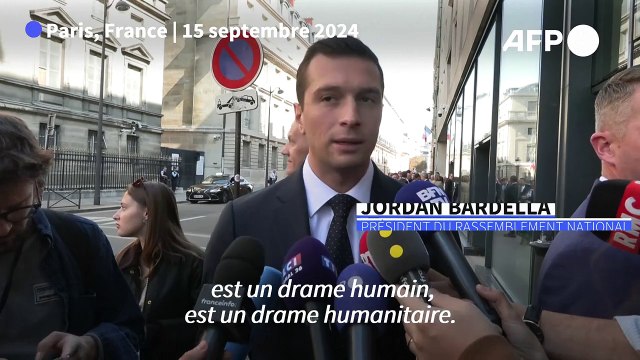 Migrants noyés dans la Manche: l'immigration anarchique est un drame (Bardella)