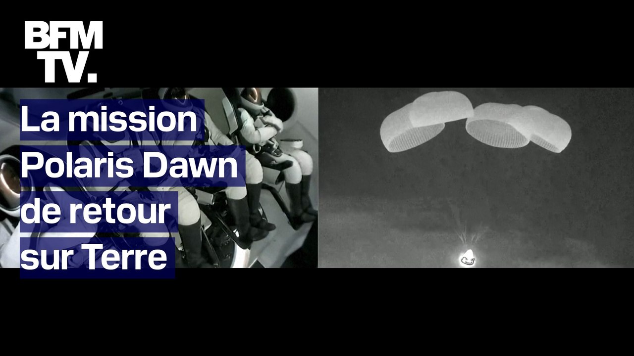 Polaris Dawn: la mission de Space X de retour sur terre
