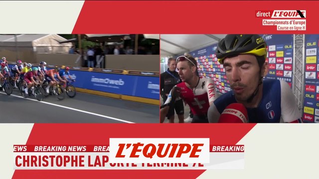Christophe Laporte : « Je n'ai pas de regrets » - Cyclisme - Ch. Europe