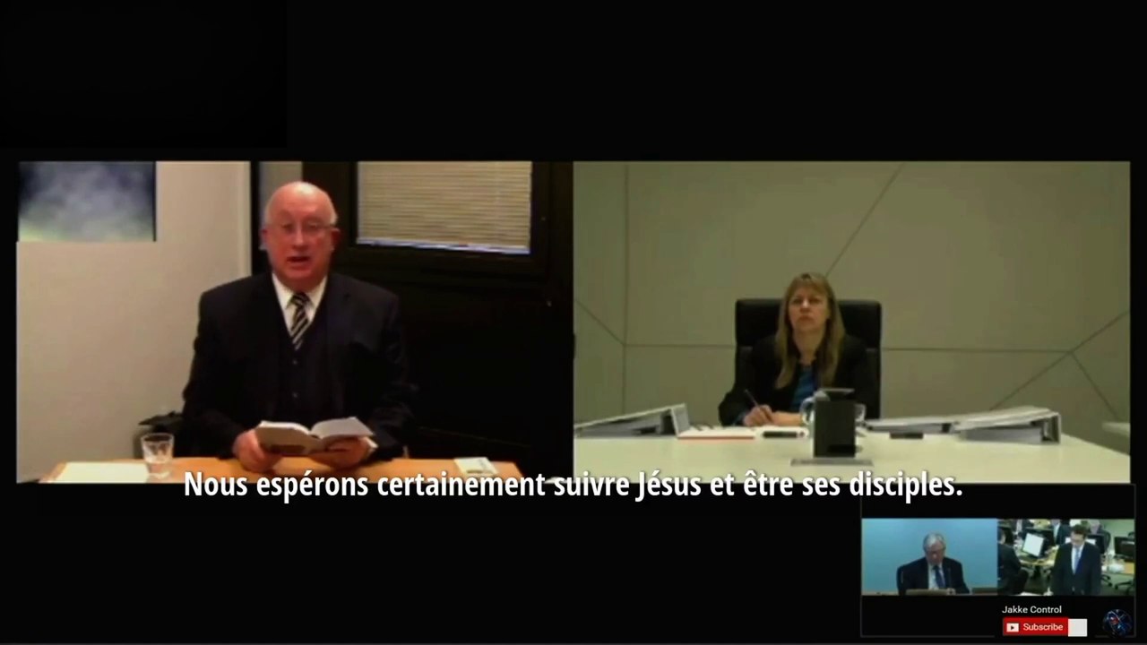 Oui, "NOUS ESPERONS" être ses disciples