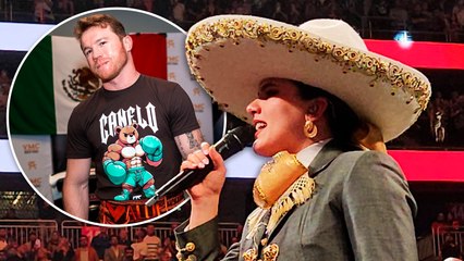 Canelo Álvarez manda mensaje a Camila Fernández tras su error al cantar el Himno Nacional Mexicano