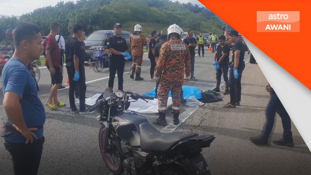 Peserta Himpunan RXZ maut digilis treler