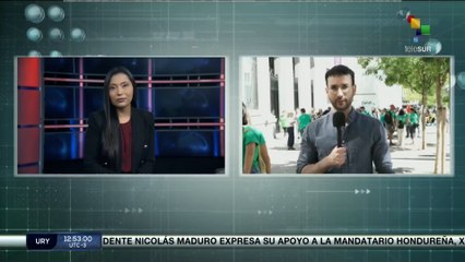 Españoles se concentran en defensa de la educación pública