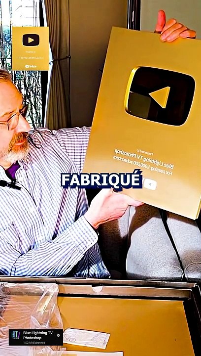 La FABRICATION des trophées YOUTUBE !