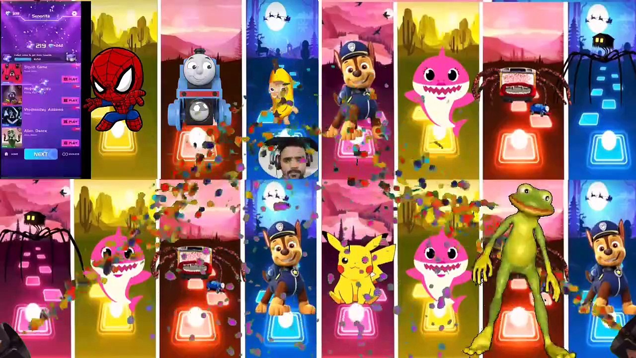 SKIBIDI TOILET & PAW PATROL & HOUSE HEAD SPIDER vs PIKACHU vs BABY SHARK - School Team