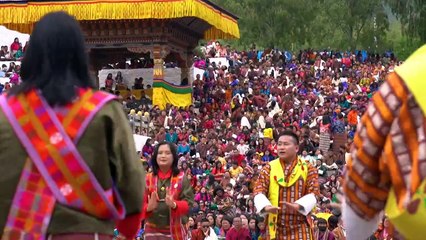 Bhutan celebrates Buddhist Tshechu festival with masked dances