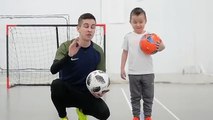 3 Easy FOOTBALL SKILLS for KIDS _ Football soccer tutorial