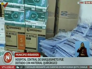 Download Video: Lara | Gobierno nacional entregó material quirúrgico al Hospital Central de Barquisimeto