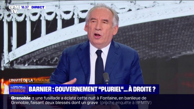 François Bayrou (président du MoDem): Nous sommes face à un paysage politique éclaté