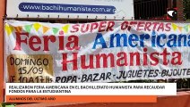 Realizaron feria americana en el Bachillerato Humanista para recaudar fondos para la estudiantina