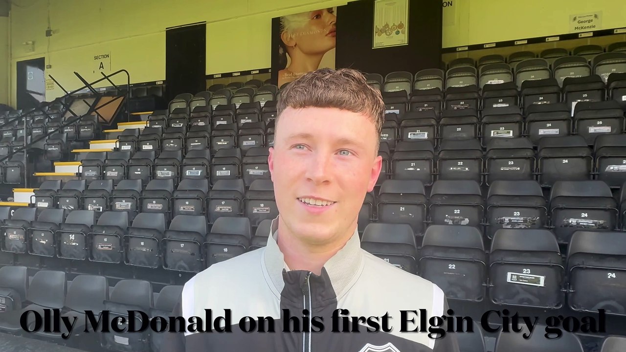 Olly McDonald first goal