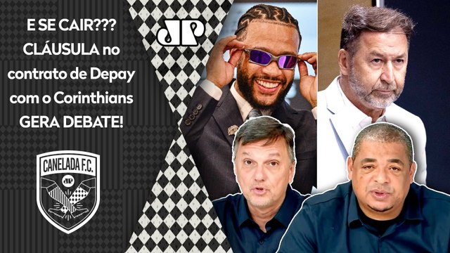 Cara, essa CLÁUSULA no contrato do Depay em caso de REBAIXAMENTO MOSTRA que o Corinthians...