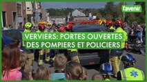 Verviers: la journée portes ouvertes des pompiers et policiers