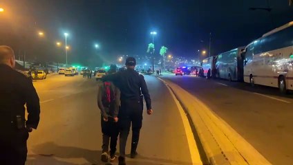 La policía marroquí intercepta jóvenes junto a la frontera con Ceuta