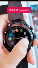 New Technology Smart watch For Men with Bluetooth Ear Buds