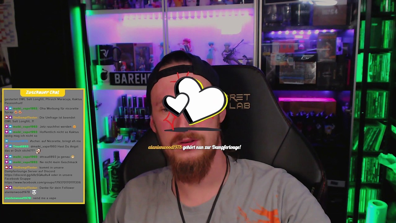 OWL Salt Longfill Kaktus Passionfruit Aroma Liquid Test