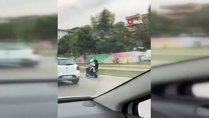 Bebeğinin canını göz göre göre tehlikeye attı