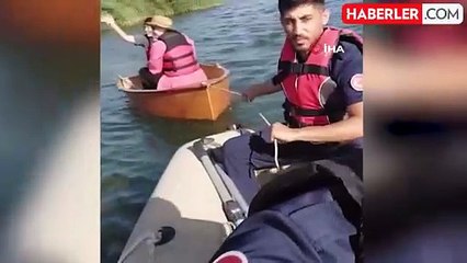 Tekneyle Akıntıya Kapılan İki Kadın Kurtarıldı